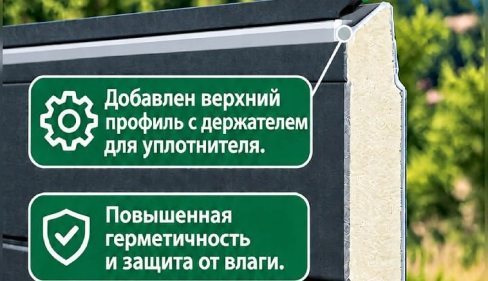 В секционных гаражных воротах Zivex произошли изменения!